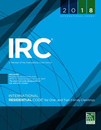 2018 IRC Cover