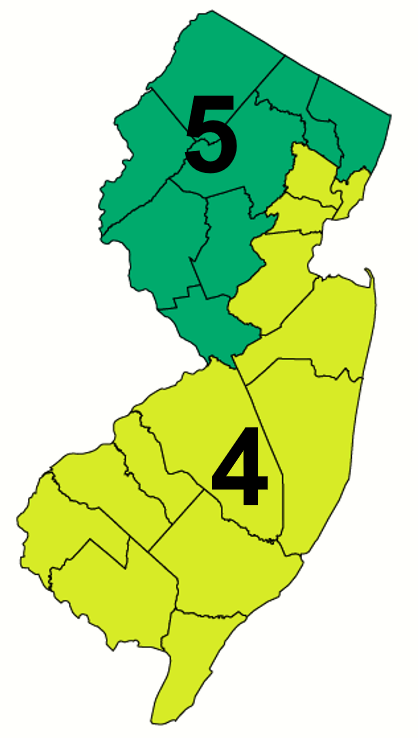 NJ Climate Zone Map